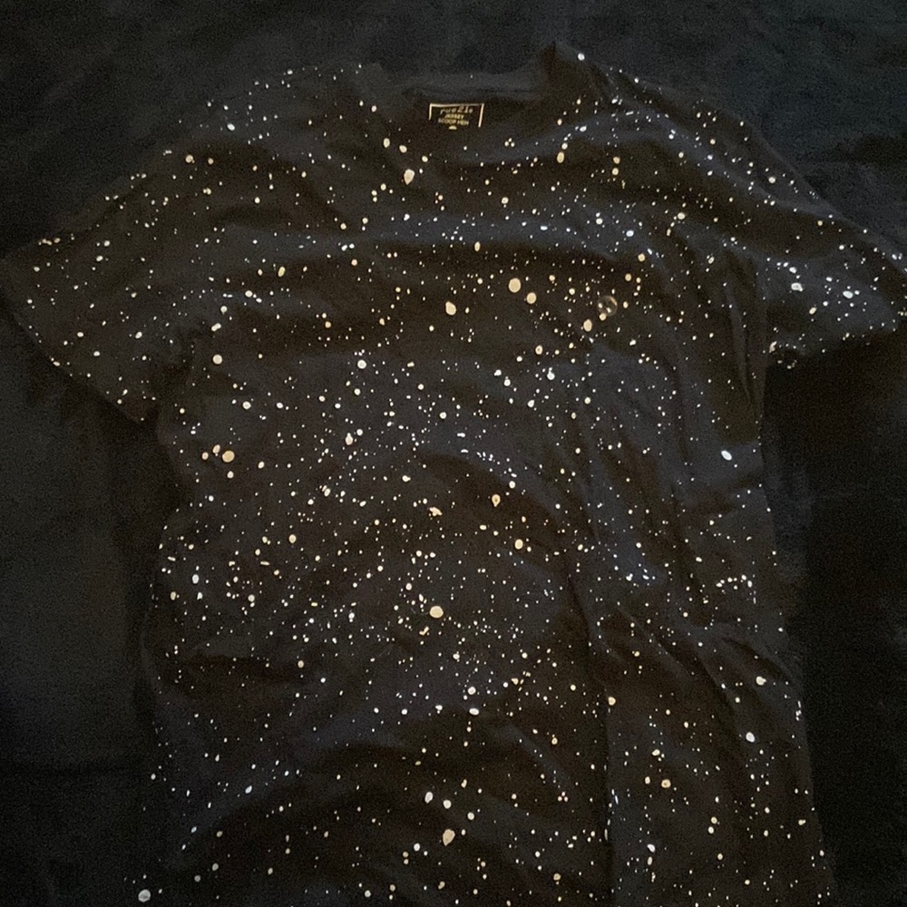 Rue 21 paint splatter t shirt